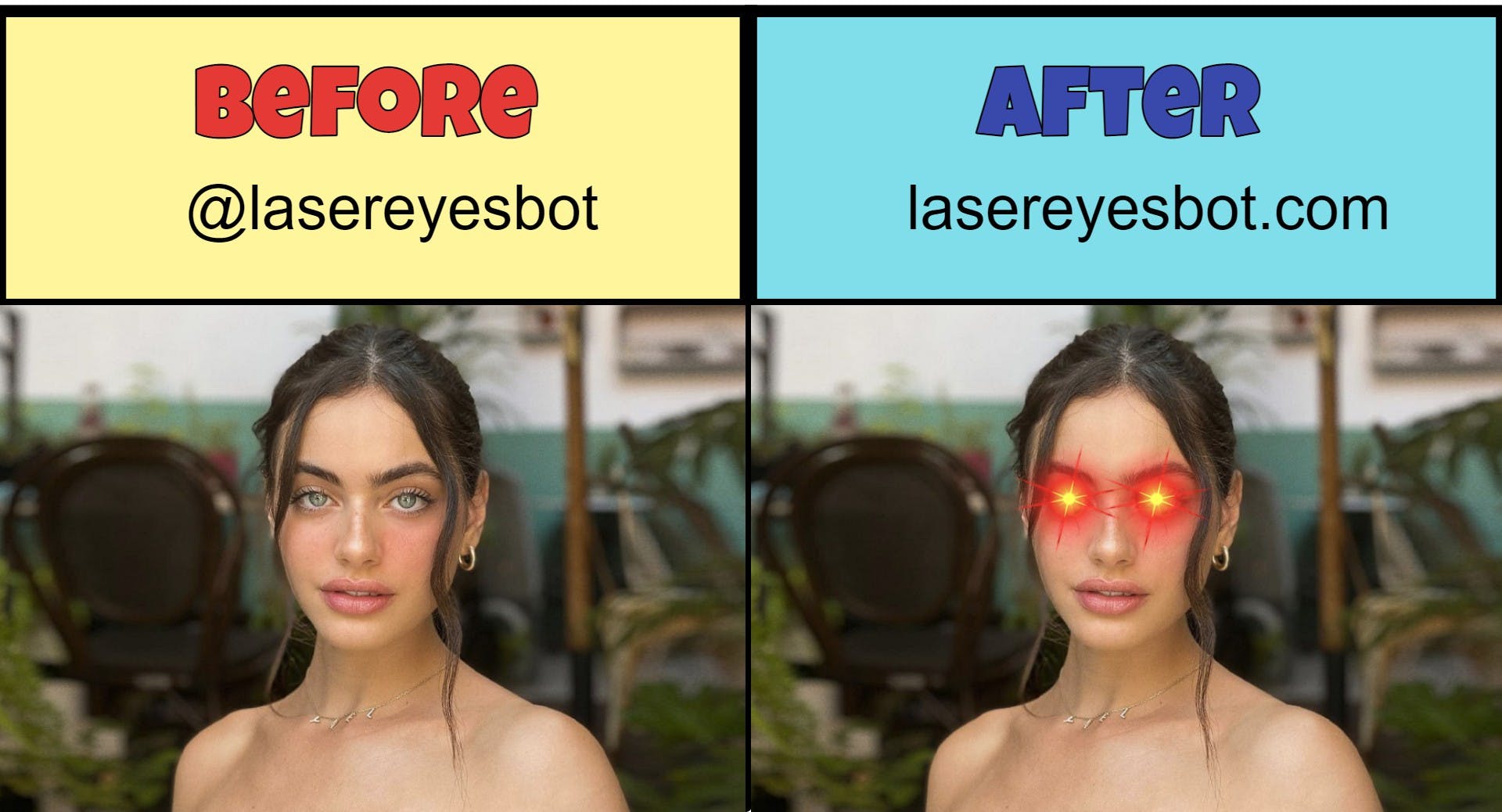 Laser Eyes Bot